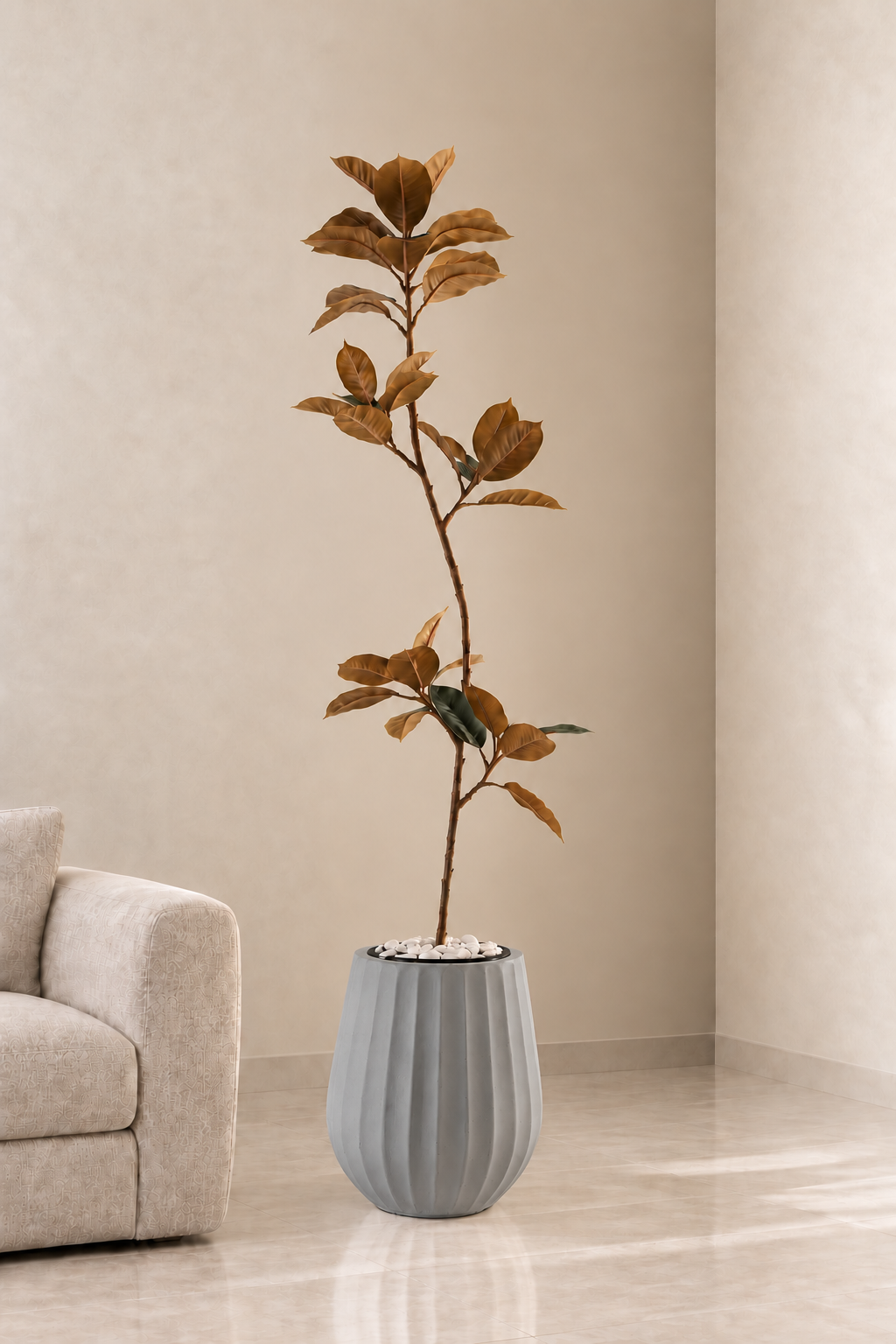 כד Elegance 45 בשילוב פיקוס אלסטיקה מלאכותי
