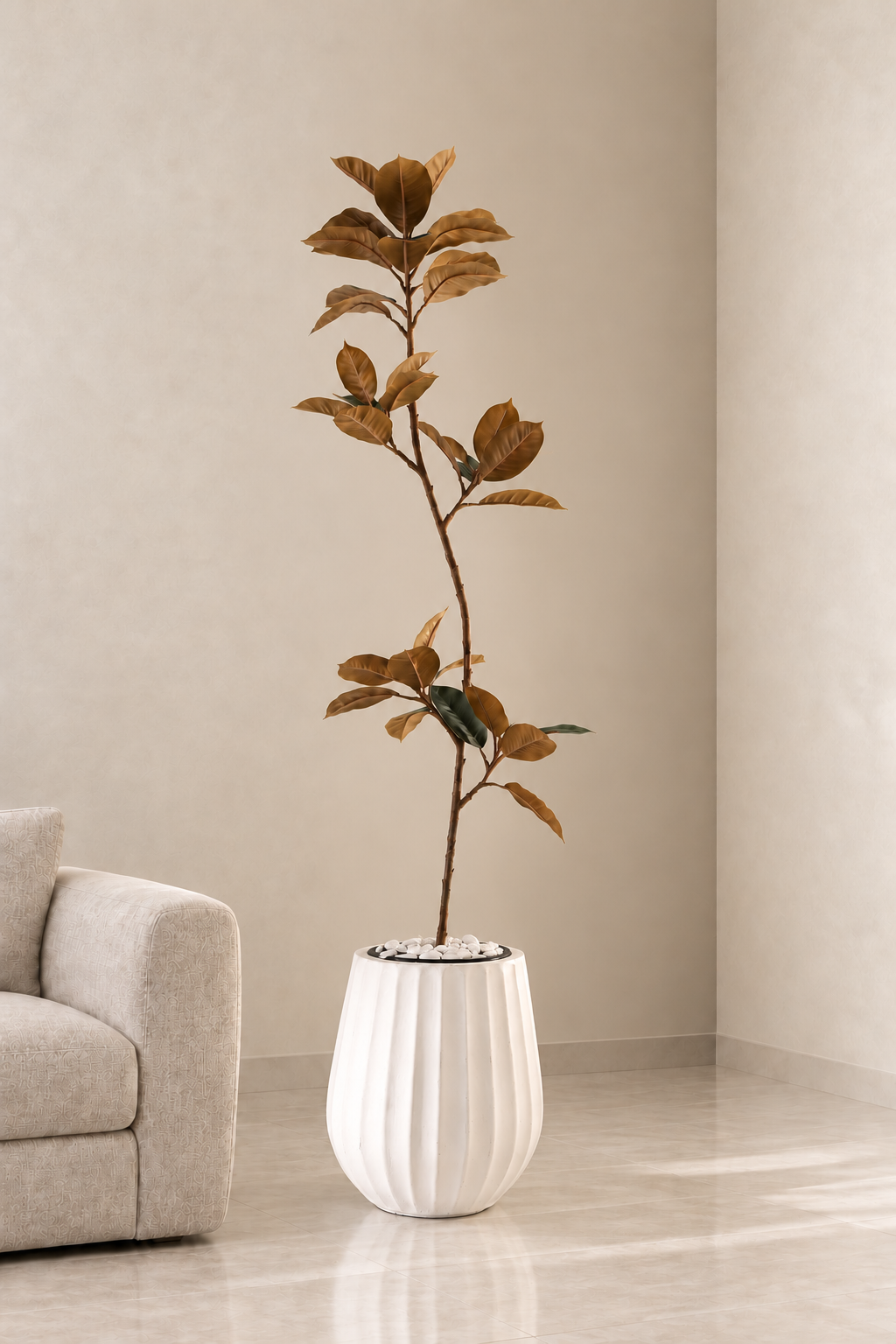 כד Elegance 45 בשילוב פיקוס אלסטיקה מלאכותי